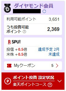 「楽天証券SPUの投信3万円は一括じゃなくてもよかった」の記事の画像