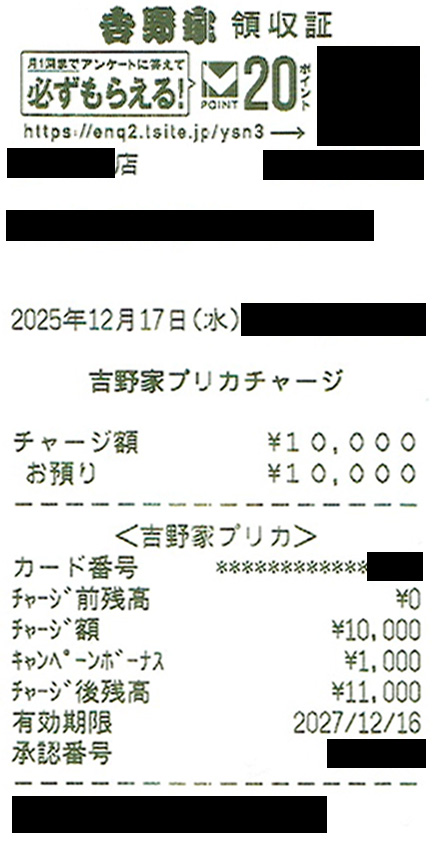「吉野家プリカを作ってみました」の記事の画像2